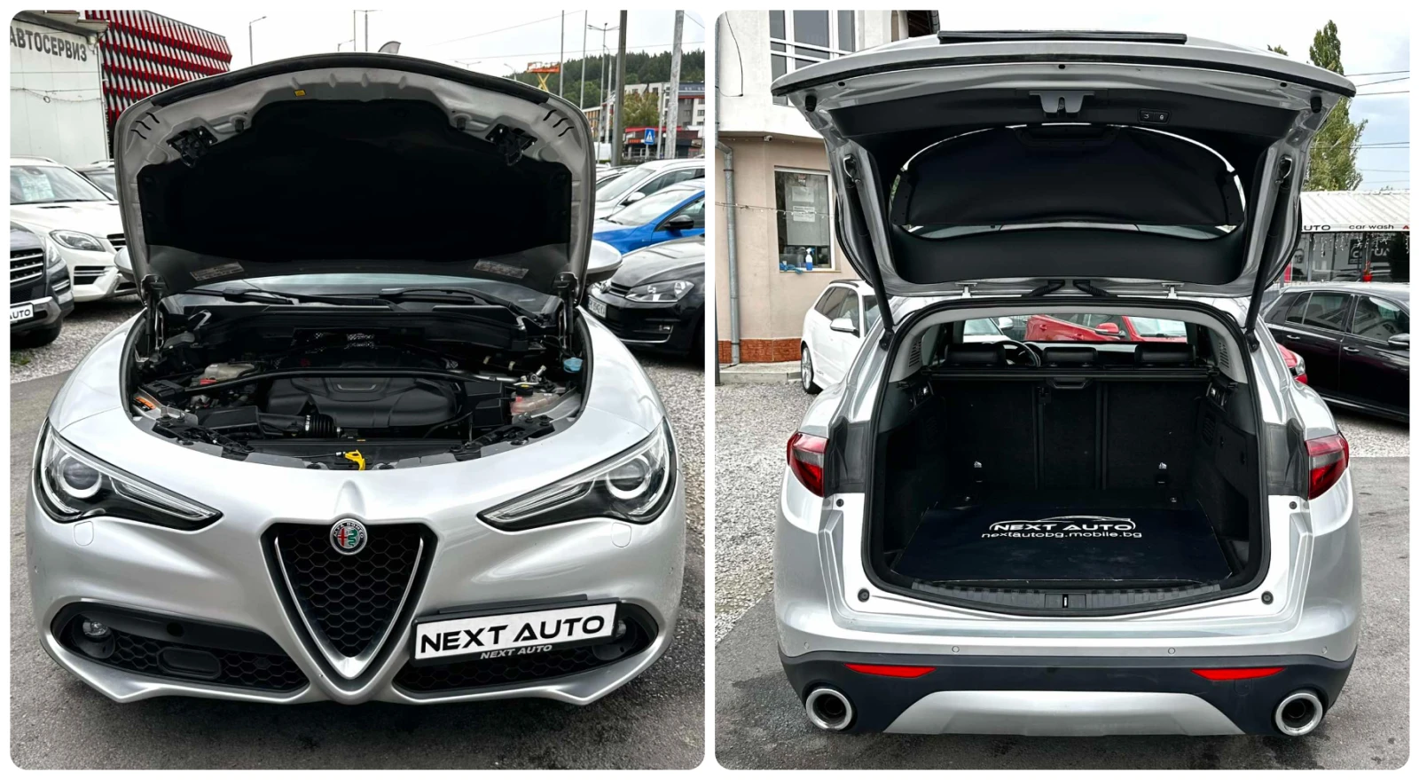 Alfa Romeo Stelvio Q4 2.2D 209HP LANE ASSIST BLIND SPOT EU6B | Mobile.bg   16