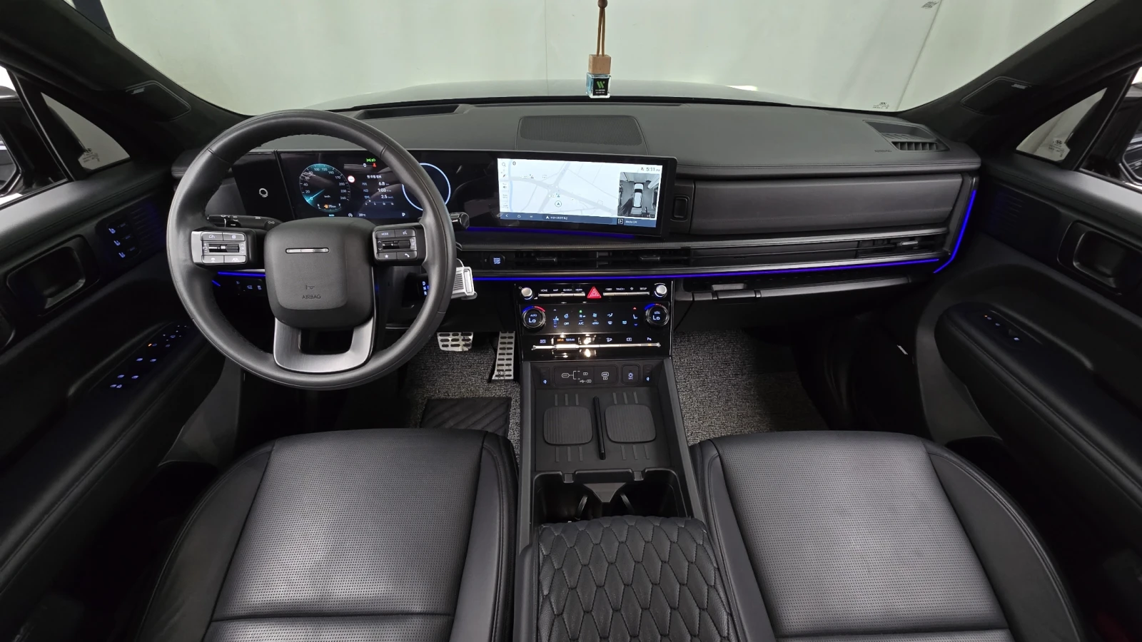 Hyundai Santa fe 2.5T Calligraphy* BLIND SPOT* 360* КРАЙНА ЦЕНА, снимка 7 - Автомобили и джипове - 55245673