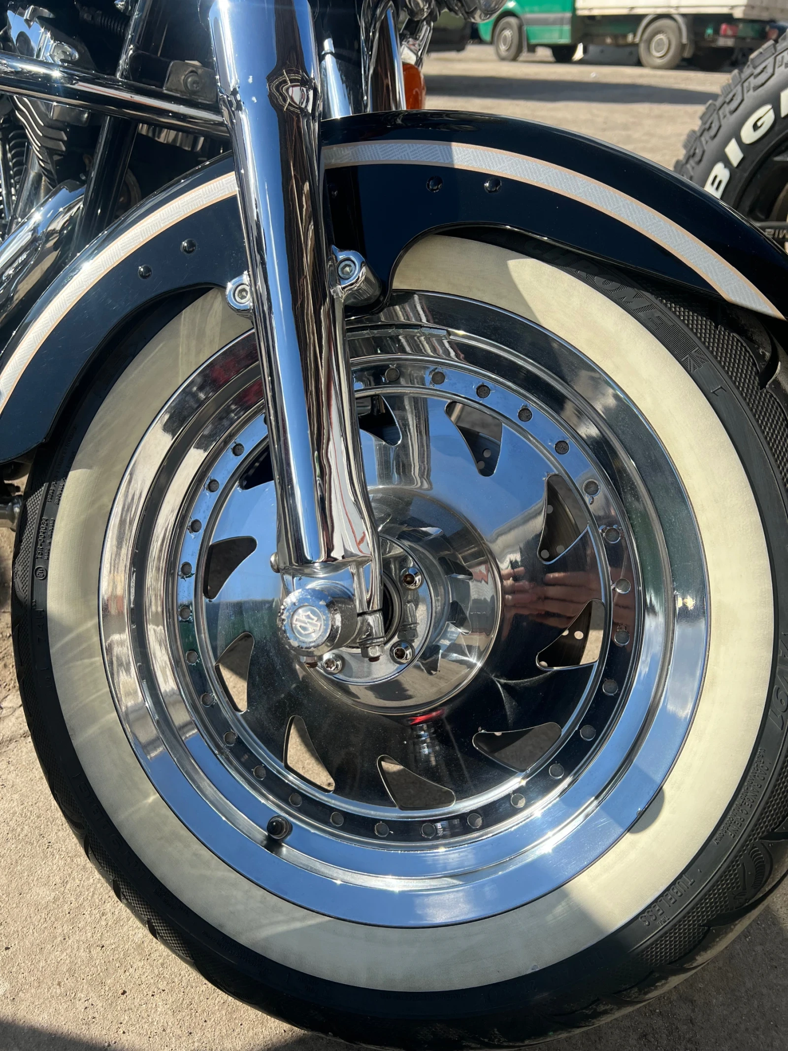 Harley-Davidson Softail Fatboy 100th year anniversary , снимка 7 - Мотоциклети и мототехника - 52945302