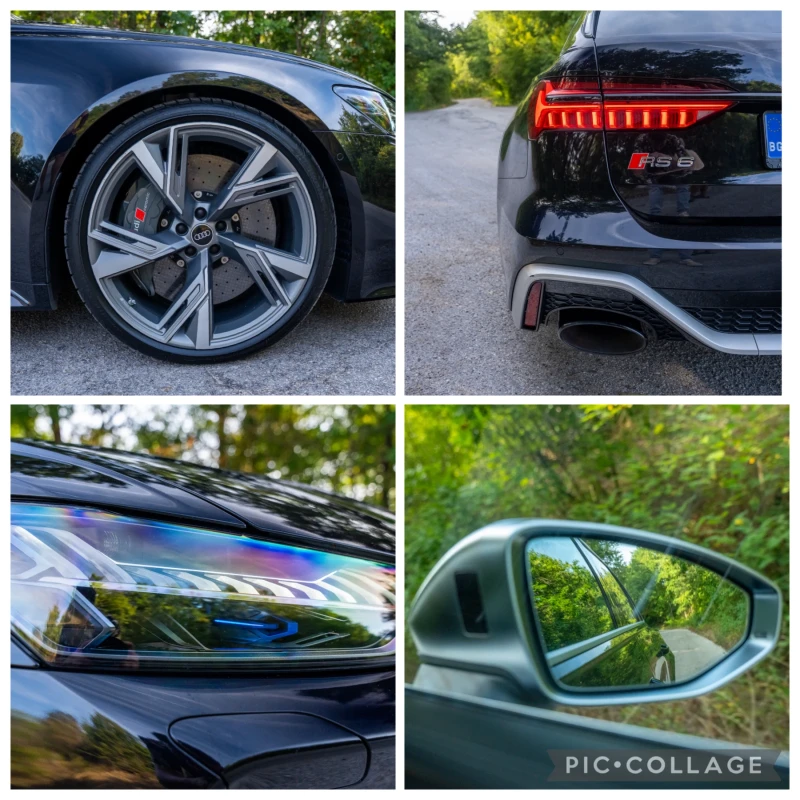 Audi Rs6 600HP/CERAMIC/PANO/B&0/ALCANTARA , снимка 8 - Автомобили и джипове - 51627165