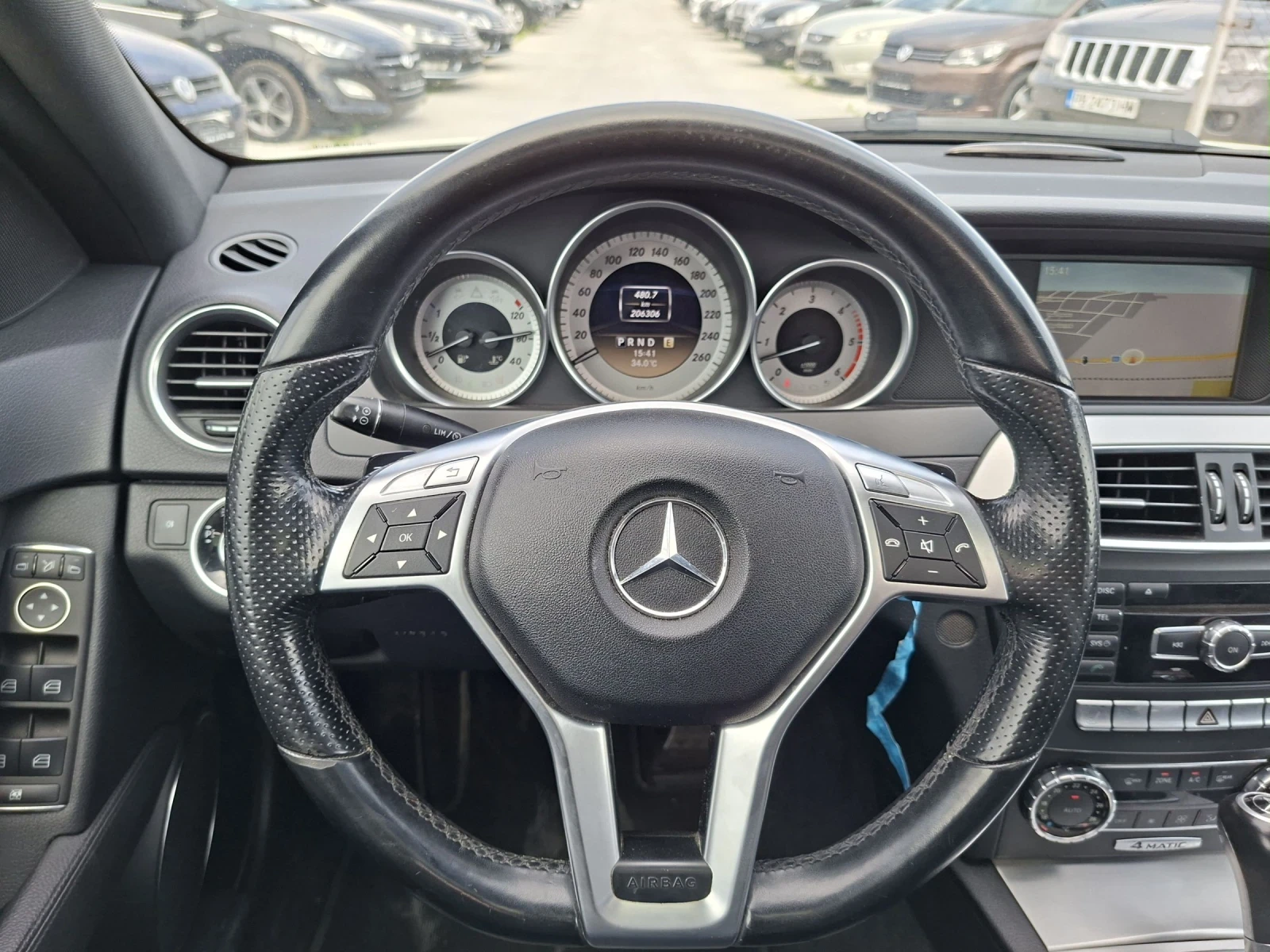 Mercedes-Benz C 300 AMG/4MATIC/FULL/V6/����/���/������/�������/ | Mobile.bg � ����������� 10