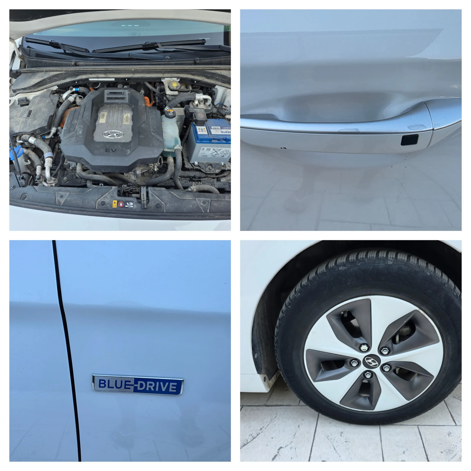 Hyundai Ioniq 3.8.3 KWh FULL ELECTRIC  FULL EKSTI KATO HOBA , снимка 17 - Автомобили и джипове - 55096143