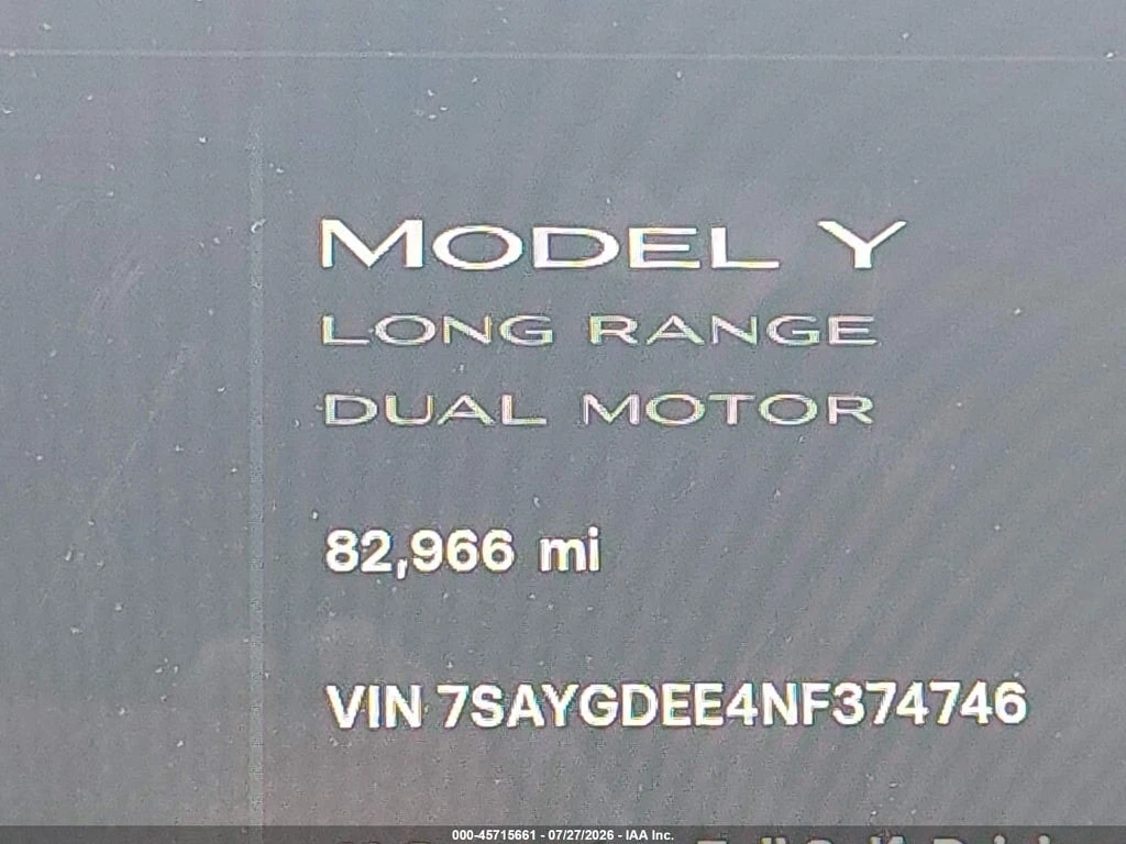 Tesla Model Y LONG RANGE DUAL MOTOR ALL WHEEL DRIVE * CARFAX * , снимка 11 - Автомобили и джипове - 55877854