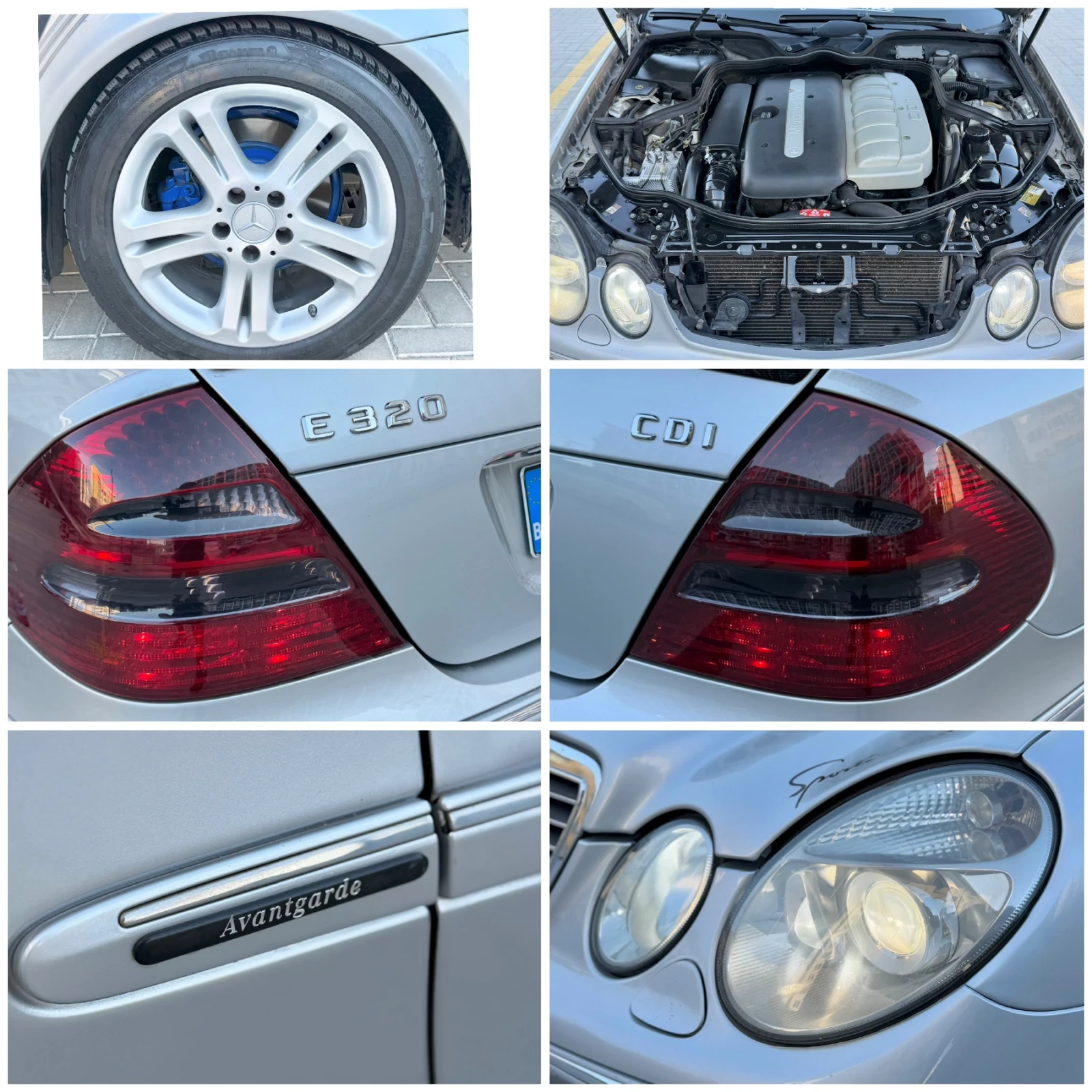 Mercedes-Benz E 320 204 к.с Редовия! Avantgarde , снимка 17 - Автомобили и джипове - 55879501