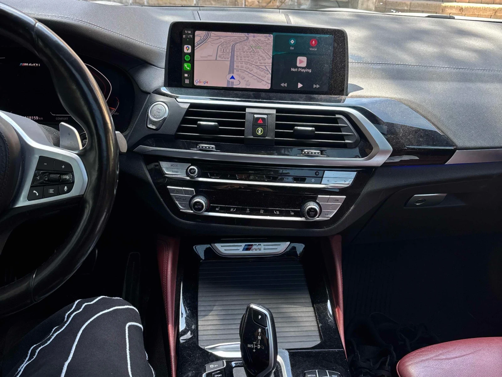 BMW X4 M40i * ПОДГРЕВ * ПАНОРАМА * 2 КЛЮЧА * CARFAX, снимка 7 - Автомобили и джипове - 54804470