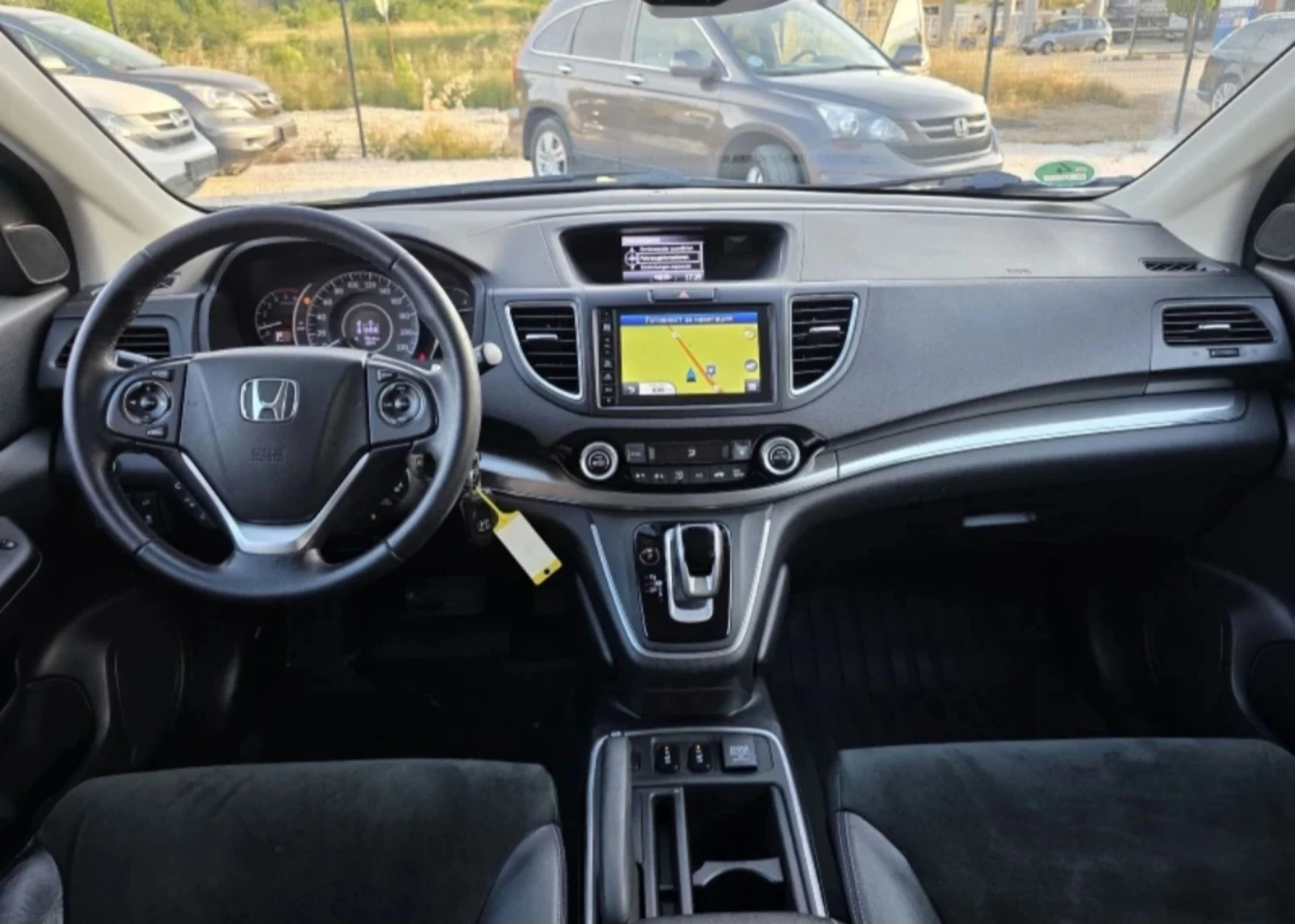 Honda Cr-v С-История Навигация Камера Алкантара 4х4 , снимка 9 - Автомобили и джипове - 55132921