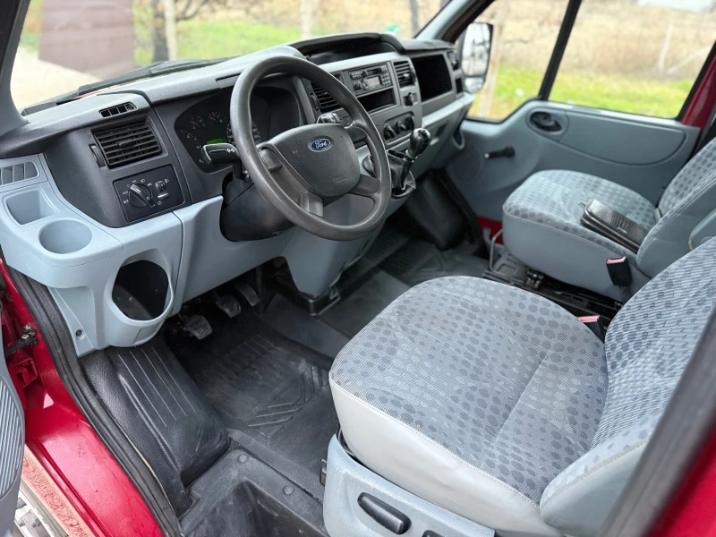 Ford Transit 2.4TDCI 115КС 7МЕСТА ДВОЙНА КАБИНА, снимка 4 - Бусове и автобуси - 52656341