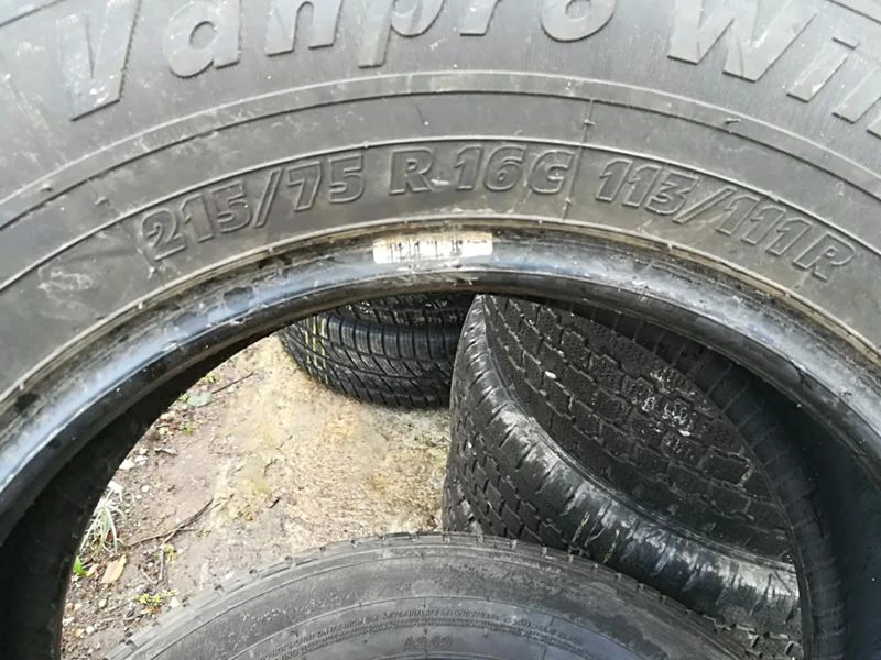 Гуми Зимни 215/75R16, снимка 6 - Гуми и джанти - 20675522