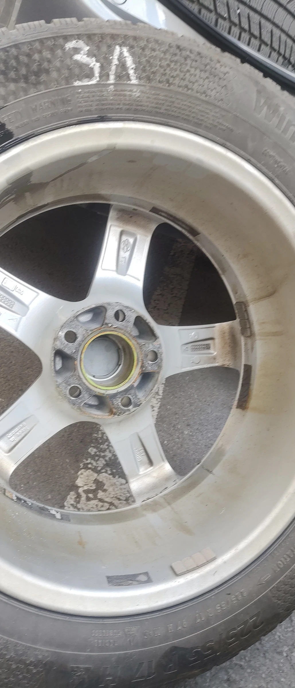 Гуми с джанти Continental 225/55R17, снимка 14 - Гуми и джанти - 54987423