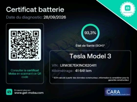 Tesla Model 3 Long Range Dual Motor Leather LED Navi 93% SoH, снимка 14
