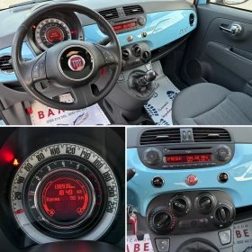 Fiat 500 * 1.25i* 69HP* 139Tkm* EURO6*  | Auto.bg — изображение 12