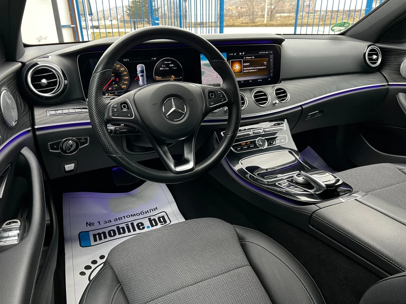 Mercedes-Benz E 400 4 MATIC Airmatic Burmester Дистроник ПАМЕТ ПОДГРЕВ, снимка 13 - Автомобили и джипове - 49198752