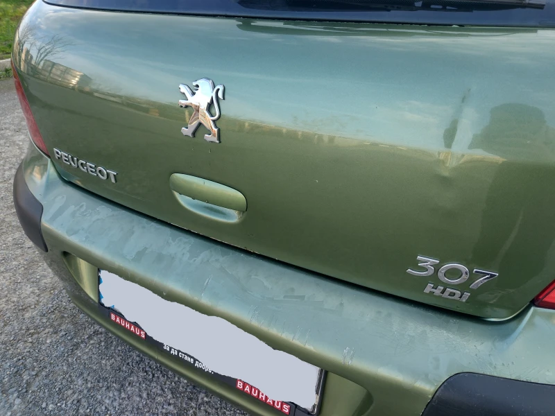 Peugeot 307 1, 6HDI Facelift, снимка 8 - Автомобили и джипове - 52516125