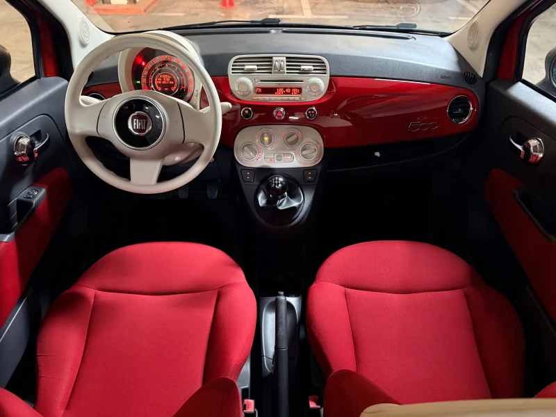 Fiat 500 1.3mJet* 95кс* Реални км!* 2 КЛЮЧА* , снимка 10 - Автомобили и джипове - 53599469