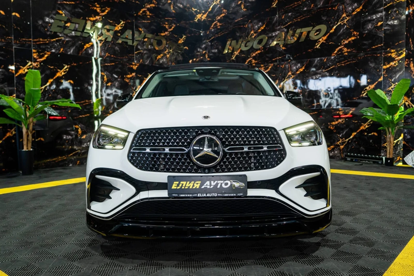 Mercedes-Benz GLE 450 D FACELIFT AMG LINE LED ���� BURM ������ 100% | Mobile.bg � ����������� 3