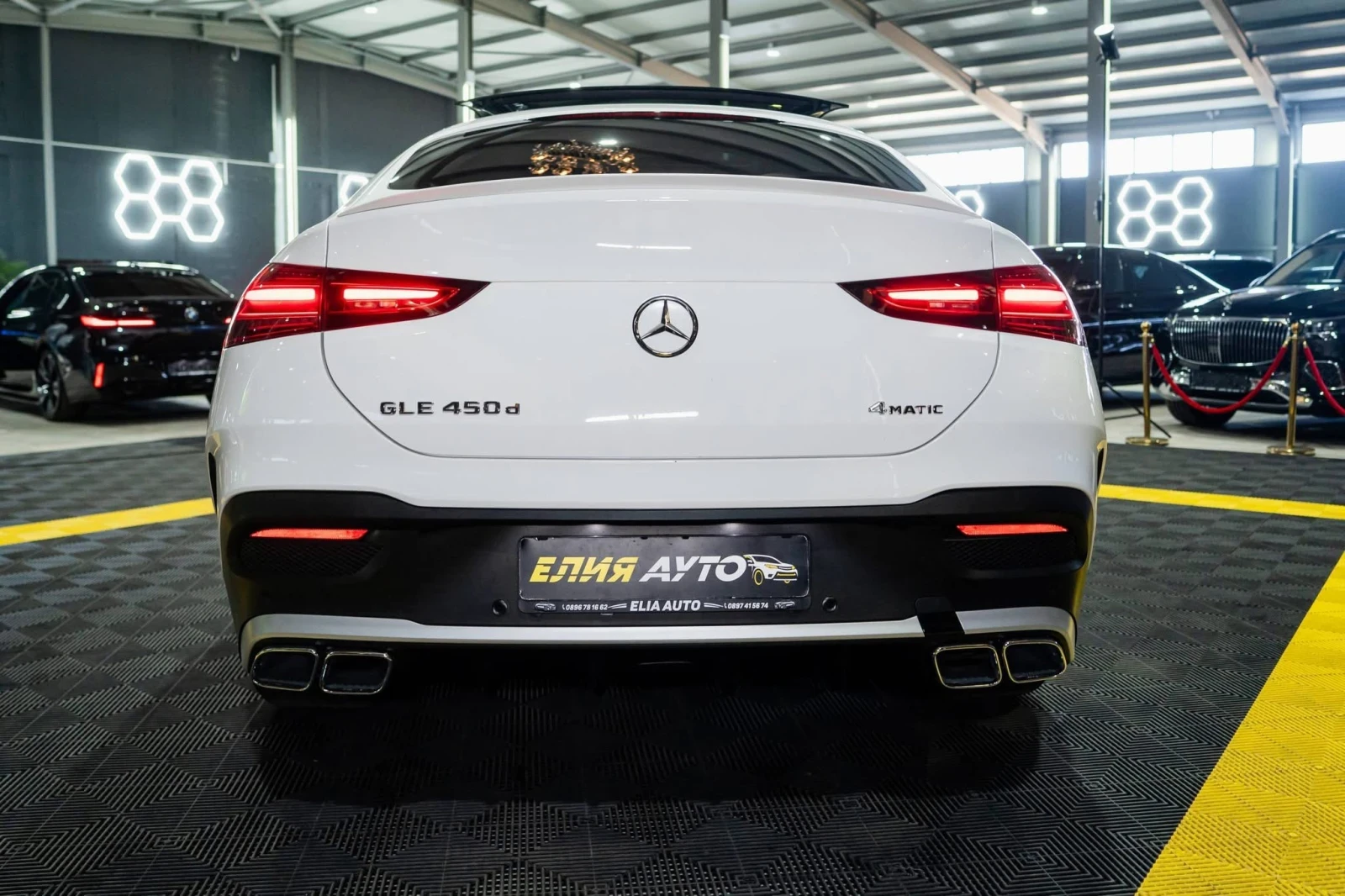 Mercedes-Benz GLE 450 D FACELIFT AMG LINE LED ���� BURM ������ 100% | Mobile.bg � ����������� 8