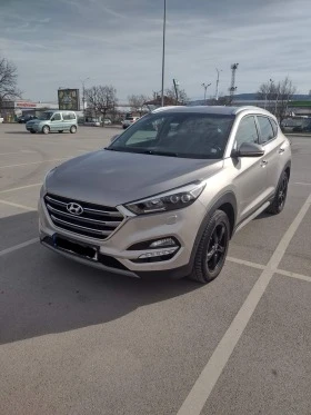 Hyundai Tucson 1.6TGDi всички екстри, 2 комплекта джанти, обслуже, снимка 2