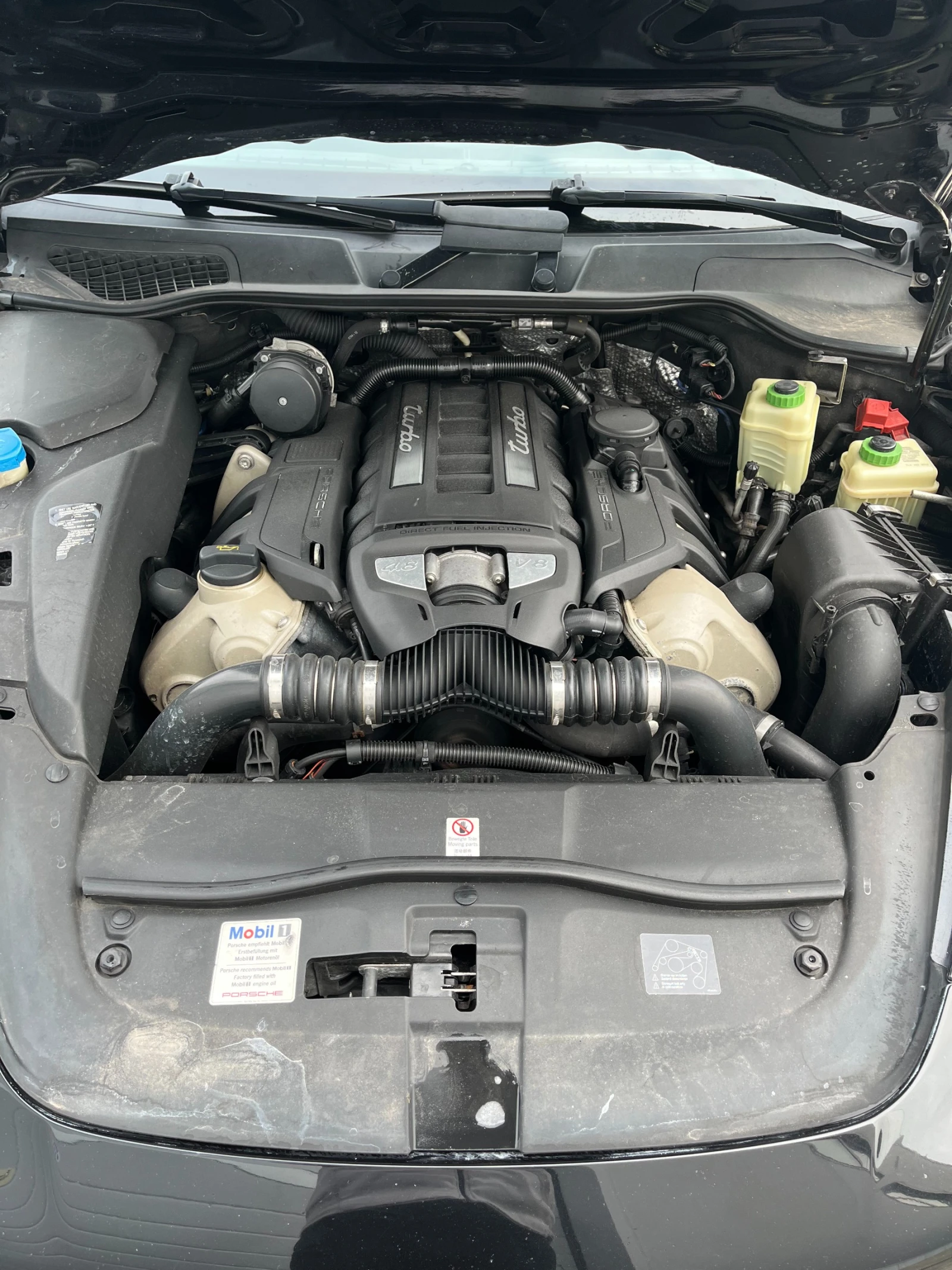 Porsche Cayenne  4.8 V8 TURBO PANORAMA/2xTV/XENON/NAVI/SWISS | Mobile.bg   15