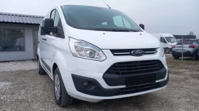 Ford Transit Custom MAXI - 6 МЕСТА/КЛИМАТИК/АВТОПИЛОТ/БЛУТУТ/6ск/, снимка 2