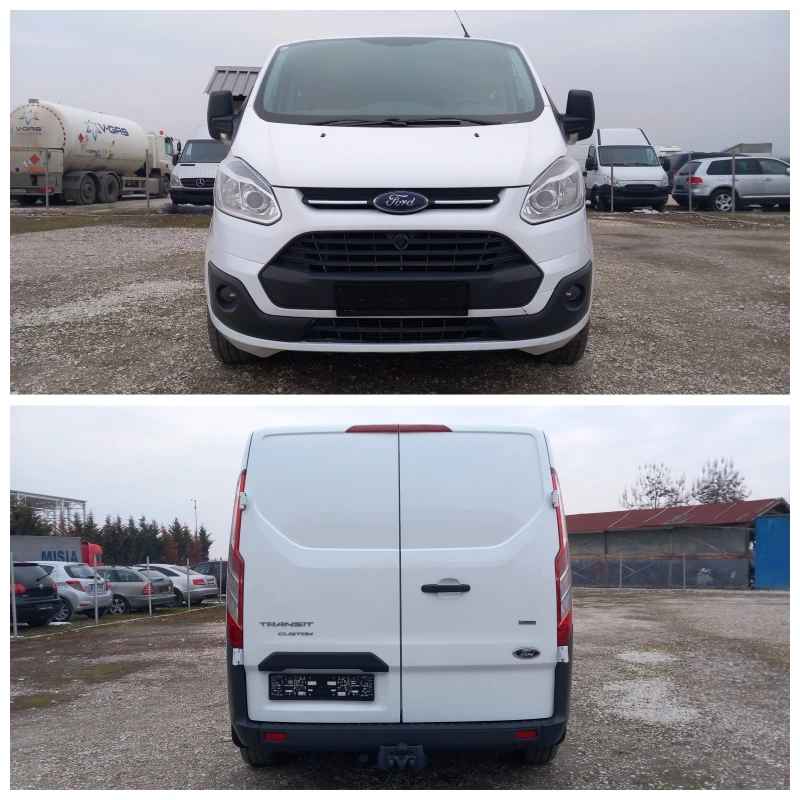 Ford Transit Custom MAXI - 6 МЕСТА/КЛИМАТИК/АВТОПИЛОТ/БЛУТУТ/6ск/, снимка 6 - Бусове и автобуси - 49277760