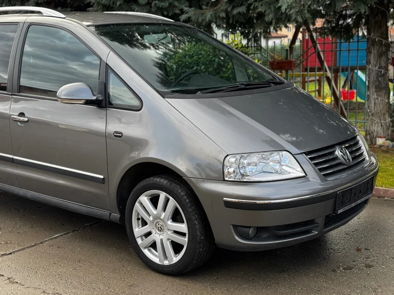 VW Sharan 2.0TDI* 140к.с.* Темпомат* Климатроник* 7Местен, снимка 3 - Автомобили и джипове - 48355782