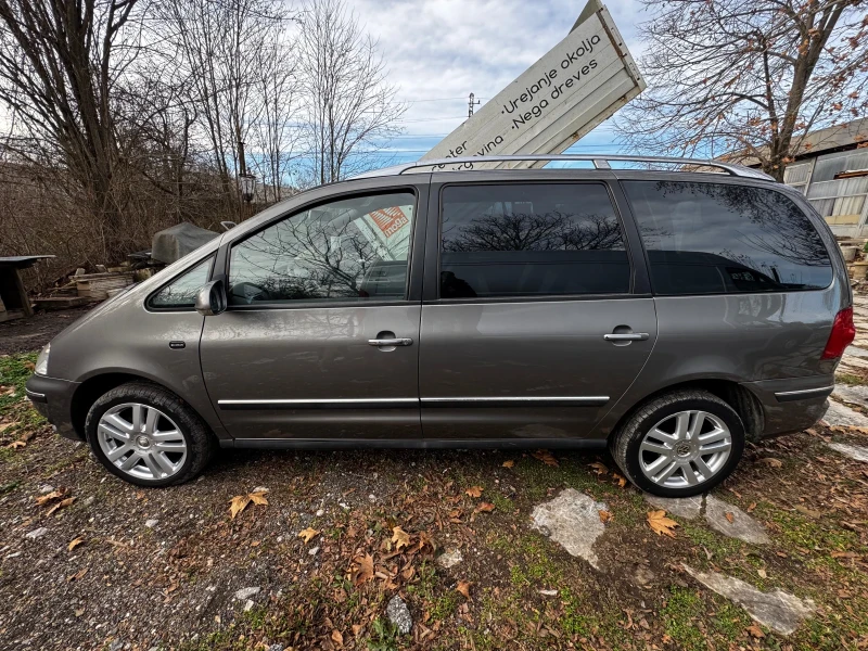 VW Sharan 2.0TDI* 140к.с.* Темпомат* Климатроник* 7Местен, снимка 10 - Автомобили и джипове - 48355782