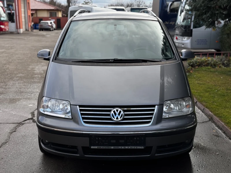 VW Sharan 2.0TDI* 140к.с.* Темпомат* Климатроник* 7Местен, снимка 2 - Автомобили и джипове - 48355782