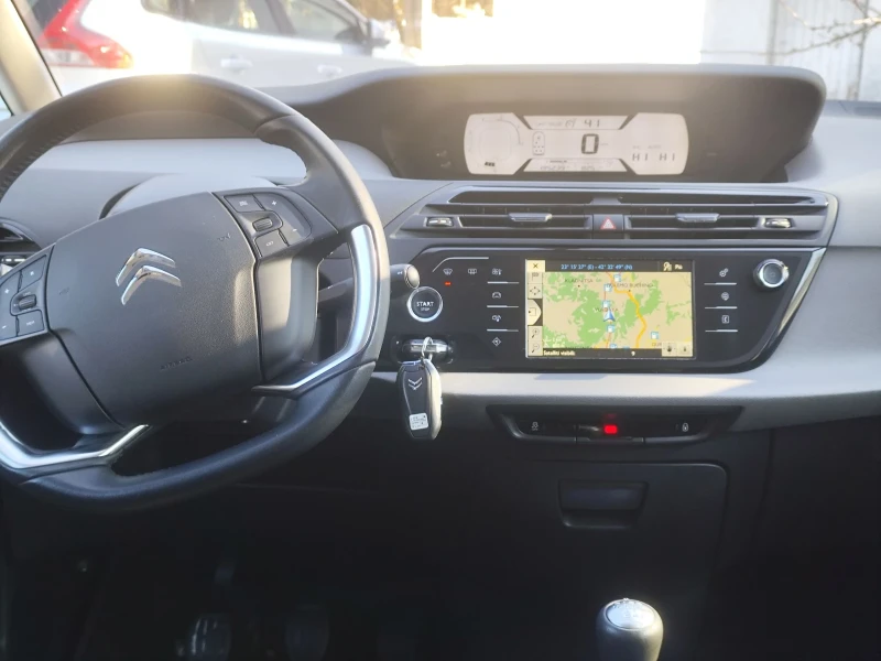 Citroen C4 Picasso 1.6e-HDI(115) Exclusive Grand Picasso 6+ 1(7места), снимка 15 - Автомобили и джипове - 49285337