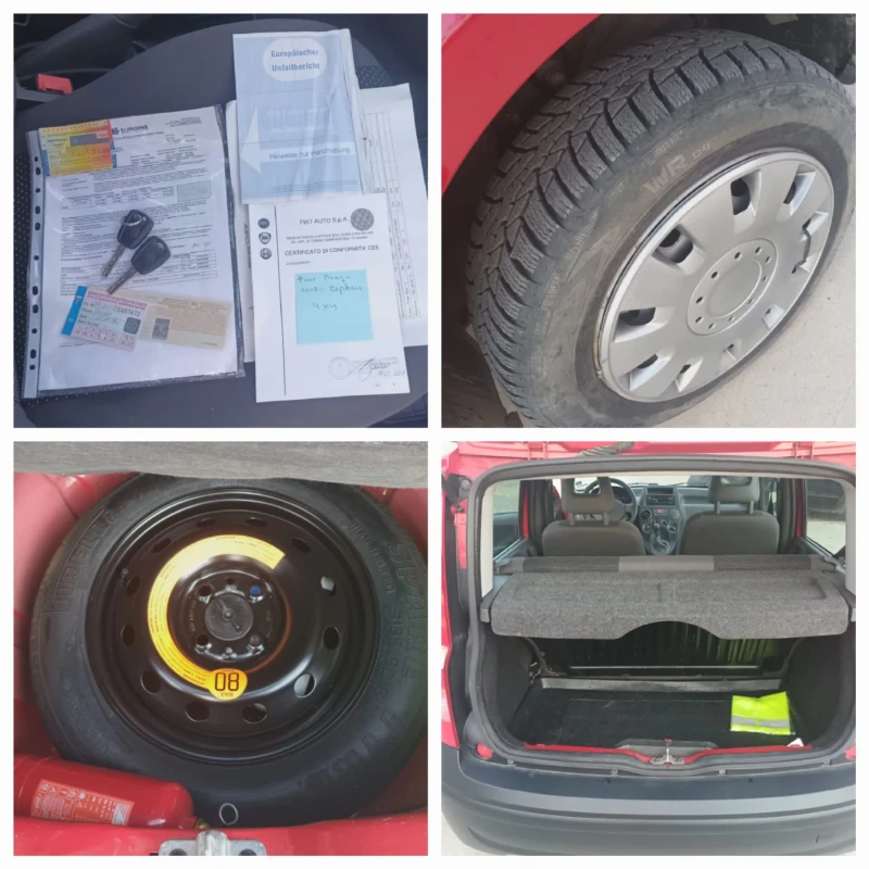 Fiat Panda Fiat Panda 1.2 4x4 с КЛИМАТИК!, снимка 6 - Автомобили и джипове - 53394854