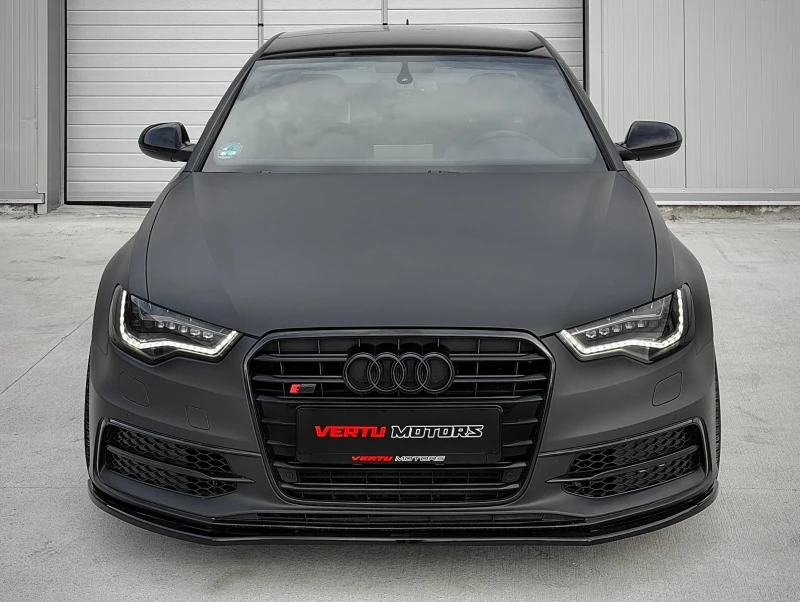 Audi A6 S6 OPTIC/SHADOW LINE/BLACK MATTE/BOSE/ FULL LED, снимка 2 - Автомобили и джипове - 53597468