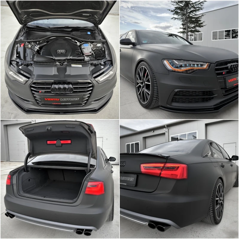 Audi A6 S6 OPTIC/SHADOW LINE/BLACK MATTE/BOSE/ FULL LED, снимка 7 - Автомобили и джипове - 53597468