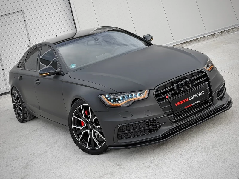 Audi A6 S6 OPTIC/SHADOW LINE/BLACK MATTE/BOSE/ FULL LED, снимка 3 - Автомобили и джипове - 53597468