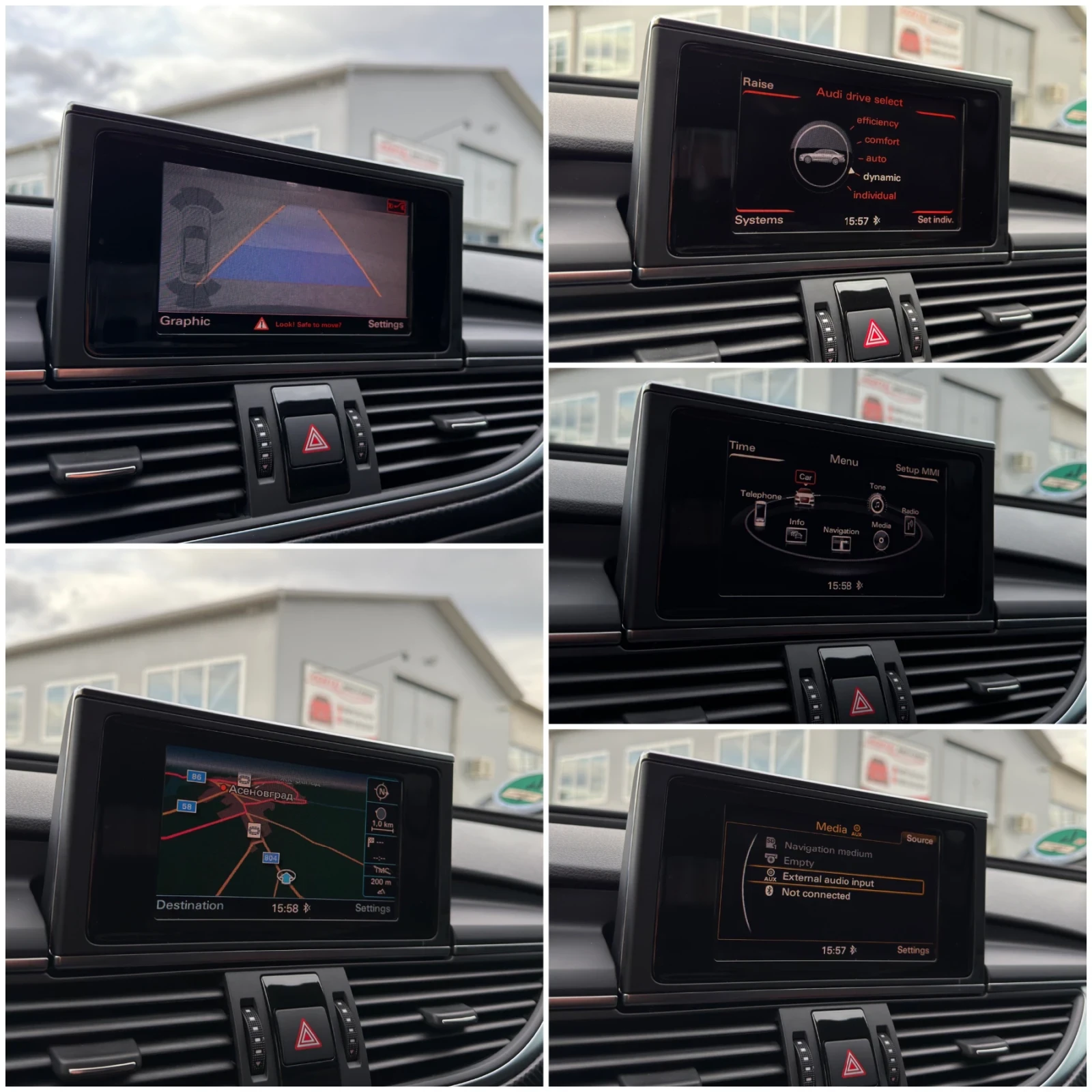 Audi A6 S6 OPTIC/SHADOW LINE/BLACK MATTE/BOSE/ FULL LED | Mobile.bg � ����������� 13