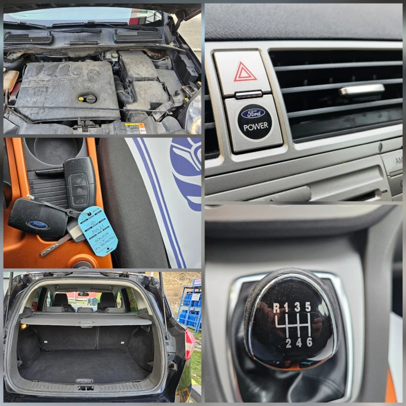 Ford Kuga 2.0 Tdci 6skorost/Klimatik/, снимка 16 - Автомобили и джипове - 52842639