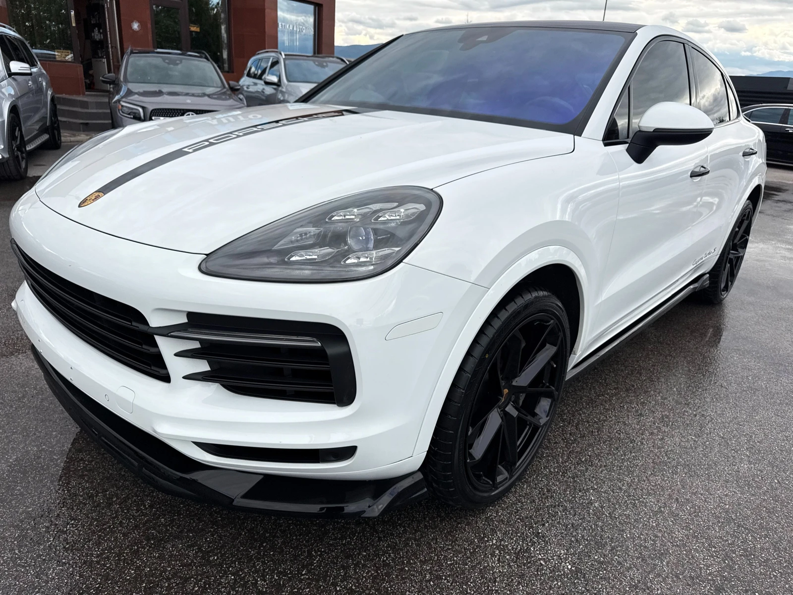 Porsche Cayenne Turbo S Paket-Chromo-Panorama-Kamera-Bose-Lazer !!, снимка 4 - Автомобили и джипове - 56251503