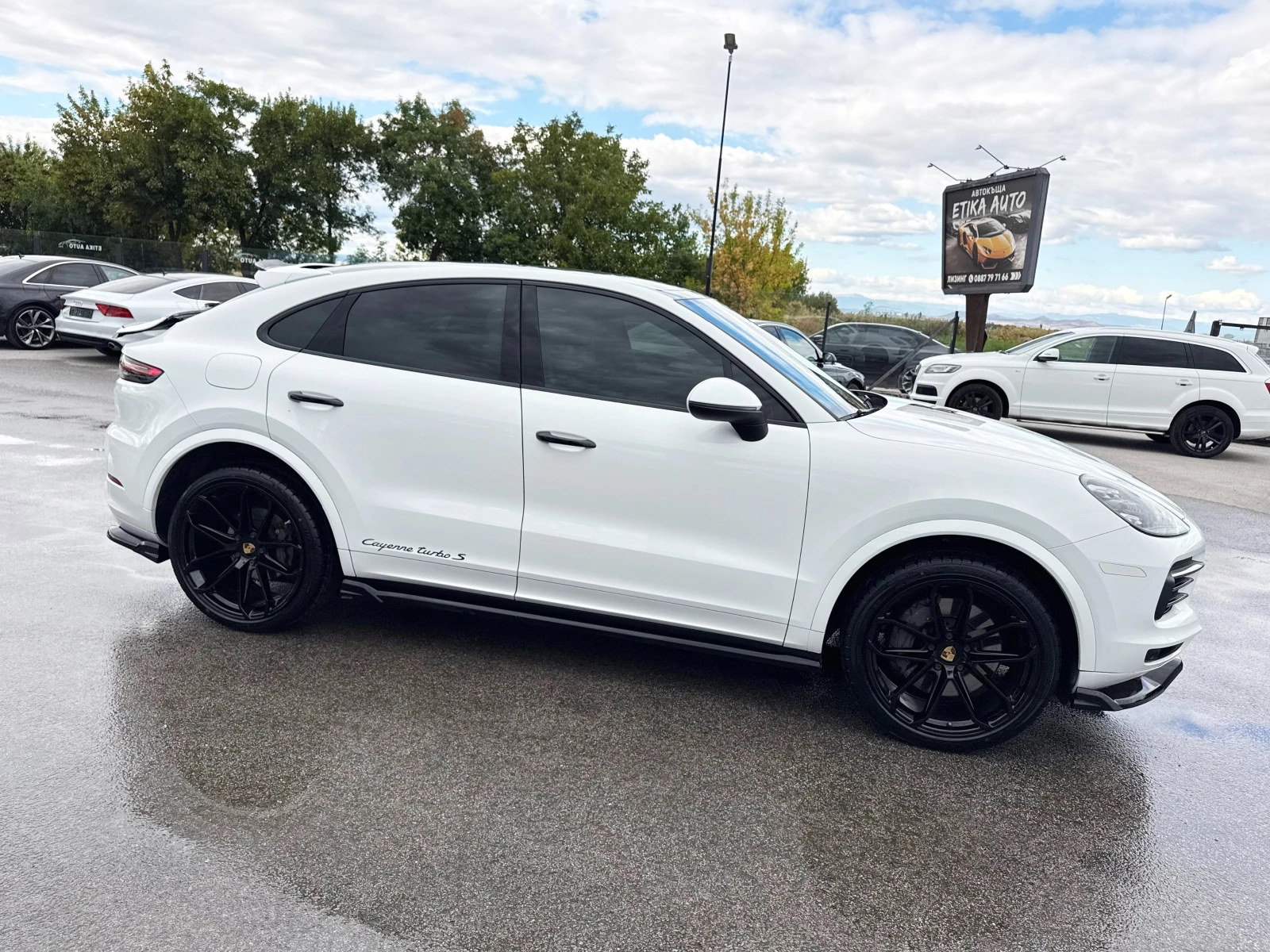 Porsche Cayenne Turbo S Paket-Chromo-Panorama-Kamera-Bose-Lazer !!, снимка 2 - Автомобили и джипове - 56251503