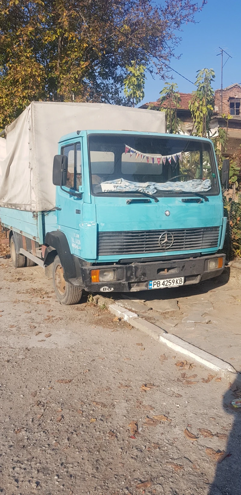 Mercedes-Benz 814, снимка 3 - Камиони - 52869185