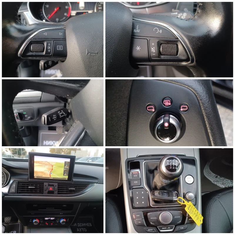 Audi A6 2.0-177 TDI NAVI!! KOJA!! KEYLESS GO! XENON FULL!!, снимка 13 - Автомобили и джипове - 47792013