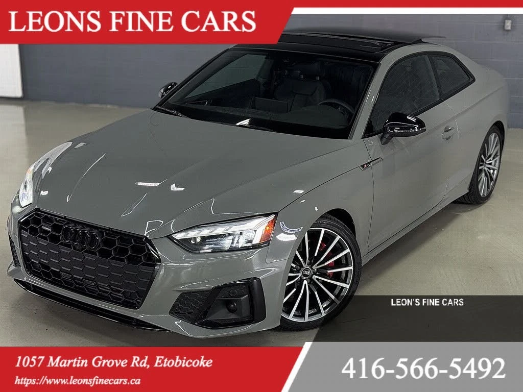 Audi A5 Progressiv* 45 TFSI* АвтоКредит* (ЦЕНА ДО БГ), снимка 2 - Автомобили и джипове - 54002359