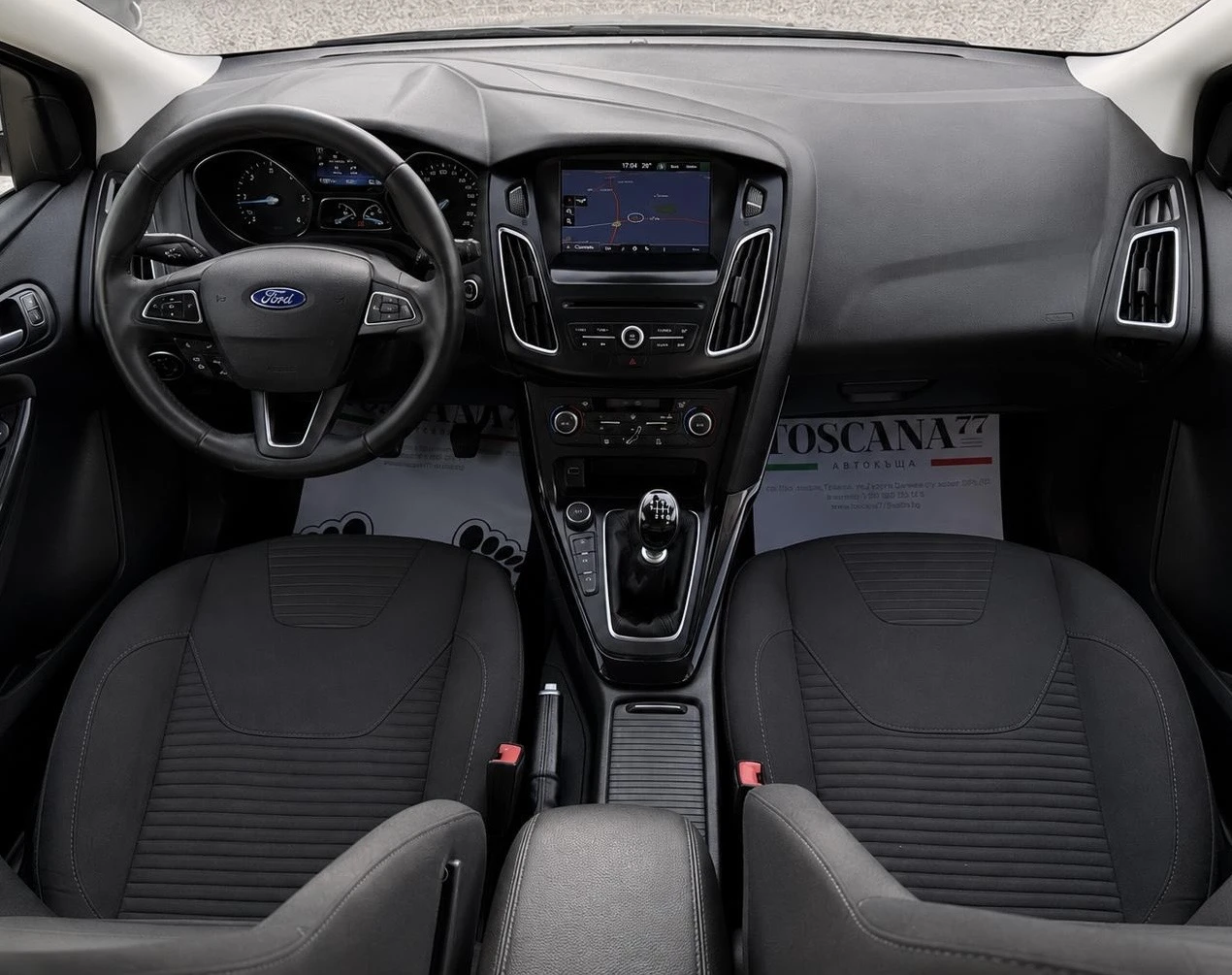 Ford Focus 1.5tdci* 120к.с.* Titanium* Навигация* Лизинг, снимка 6 - Автомобили и джипове - 55551937