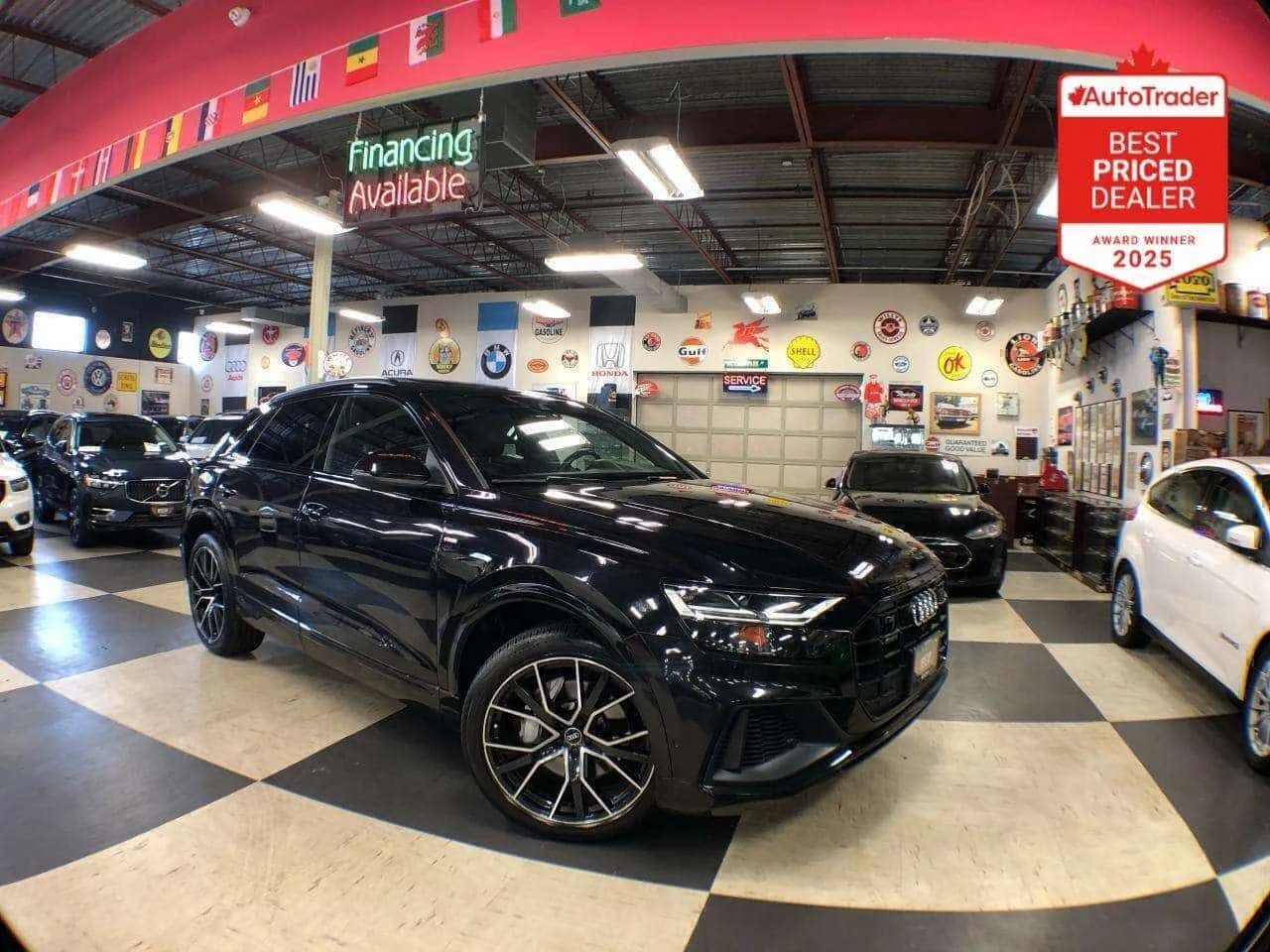 Audi Q8 * PROGRESSIV S LINE LEATHER PAN/ROOF NAV B/SPOT CA