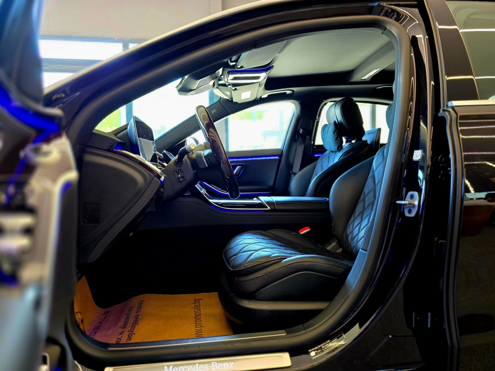 Mercedes-Benz S 450 d  * 4Matic* AMG* Лизинг* Burm* TV* Chauffeur* Exc - изображение 8