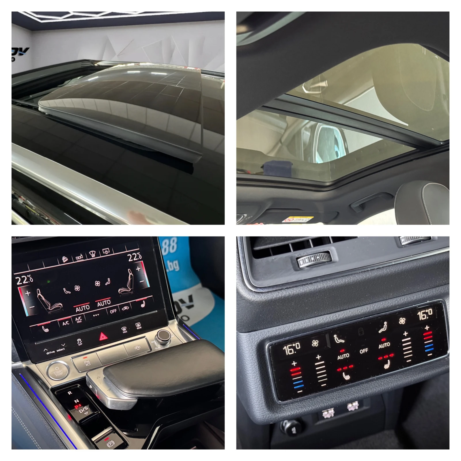 Audi E-Tron 55 S-LINE PLUS 95KWH B&O HEAD-UP ПАНОРАМА KEYLESS , снимка 15 - Автомобили и джипове - 55615891