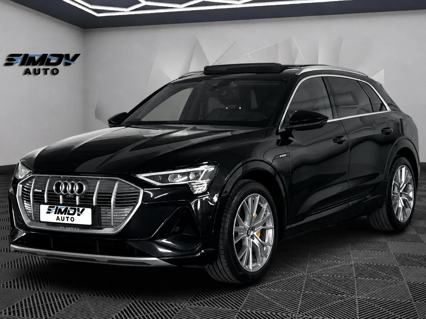 Audi E-Tron 55 S-LINE PLUS 95KWH B&O HEAD-UP ПАНОРАМА KEYLESS 