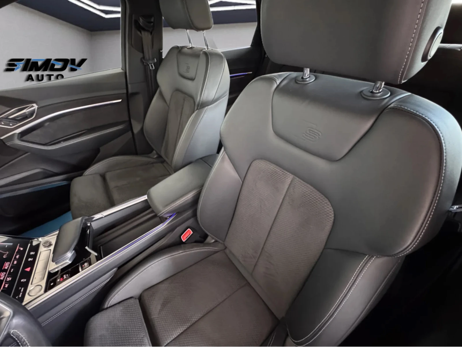 Audi E-Tron 55 S-LINE PLUS 95KWH B&O HEAD-UP ПАНОРАМА KEYLESS , снимка 9 - Автомобили и джипове - 55615891