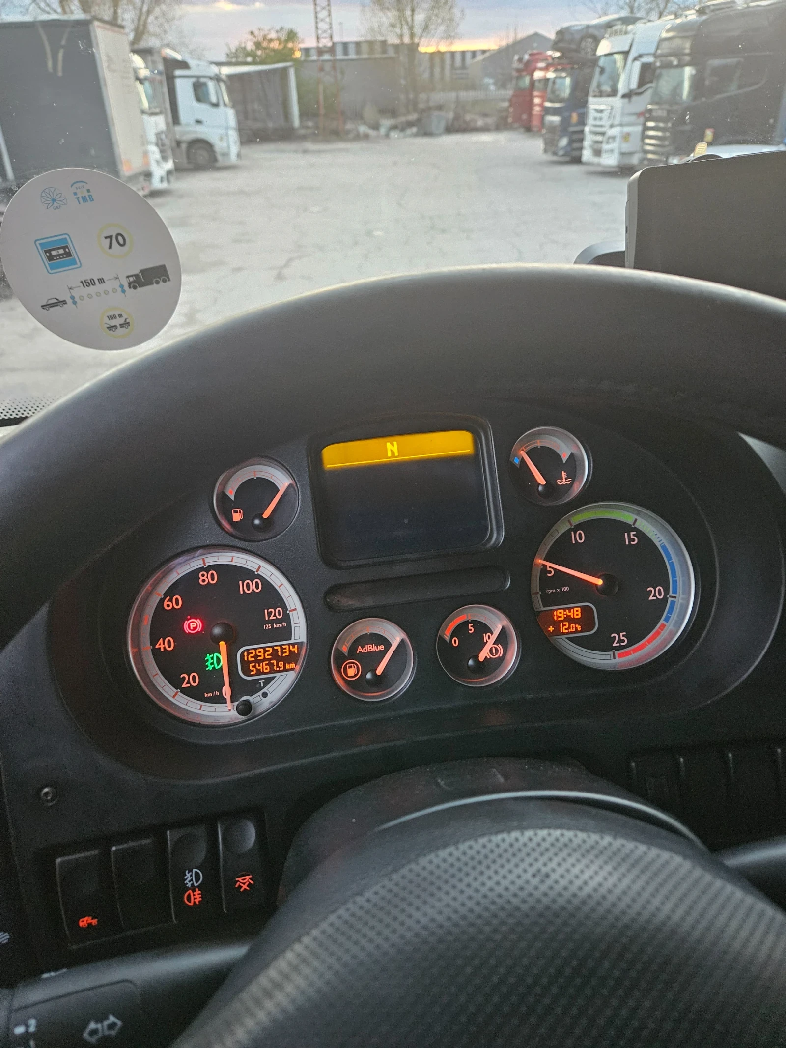 Daf XF 105 FT 105.460 Мега , Ретардер - изображение 7