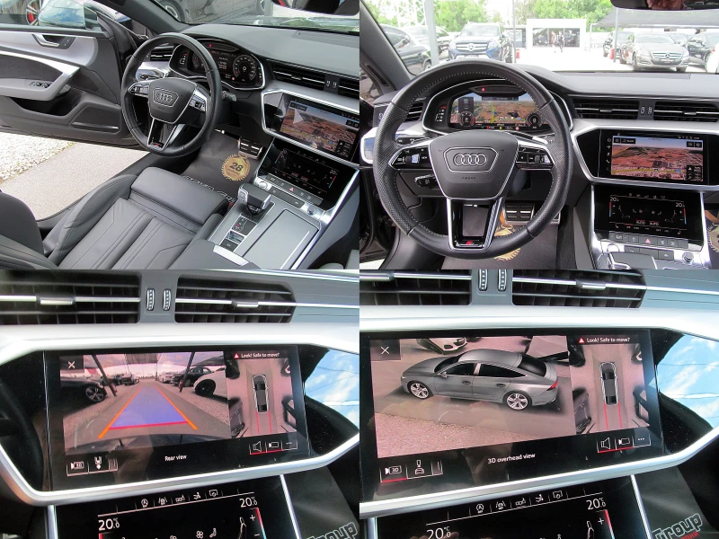 Audi A7 S-line/Keyless Go/BANG&OLUFSEN/3D-kamera/ЛИЗИНГ, снимка 13 - Автомобили и джипове - 50310046