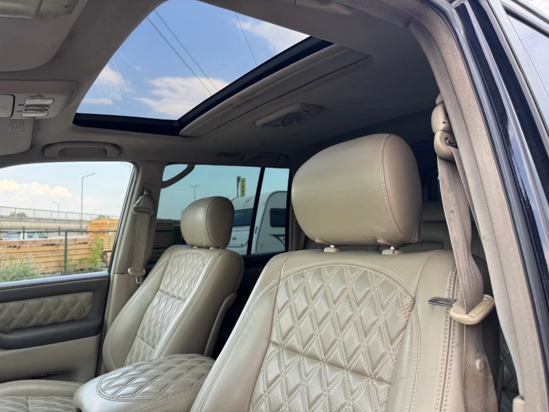 Toyota Land cruiser J100-4.2D-АВТОМАТ-НАВИГАЦИЯ-7местен-TVx2-УНИКАТ!!!, снимка 14 - Автомобили и джипове - 51652901