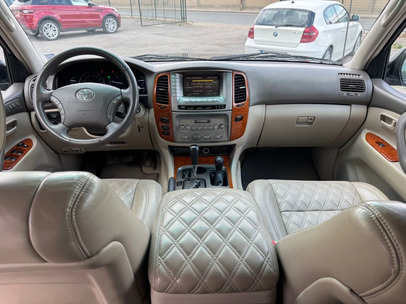 Toyota Land cruiser J100-4.2D-АВТОМАТ-НАВИГАЦИЯ-7местен-TVx2-УНИКАТ!!!, снимка 9 - Автомобили и джипове - 51652901