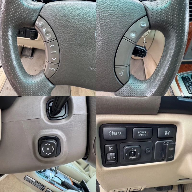 Toyota Land cruiser J100-4.2D-АВТОМАТ-НАВИГАЦИЯ-7местен-TVx2-УНИКАТ!!!, снимка 16 - Автомобили и джипове - 51652901